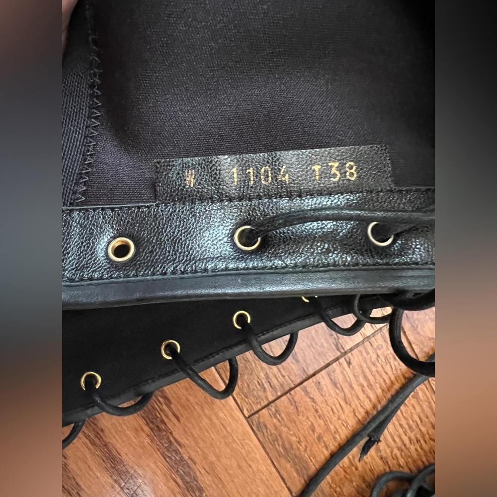 TOM FORD Canvas Over The Knee Boots Sz 38 US 7 - Picture 9 of 16